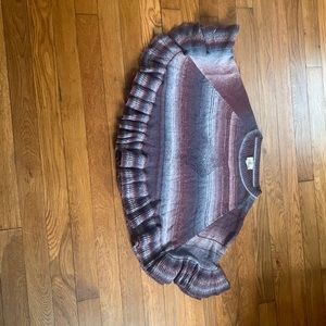 Michelle Muchette poncho sweater
